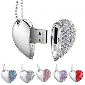 Heart Shape Jewelry USB